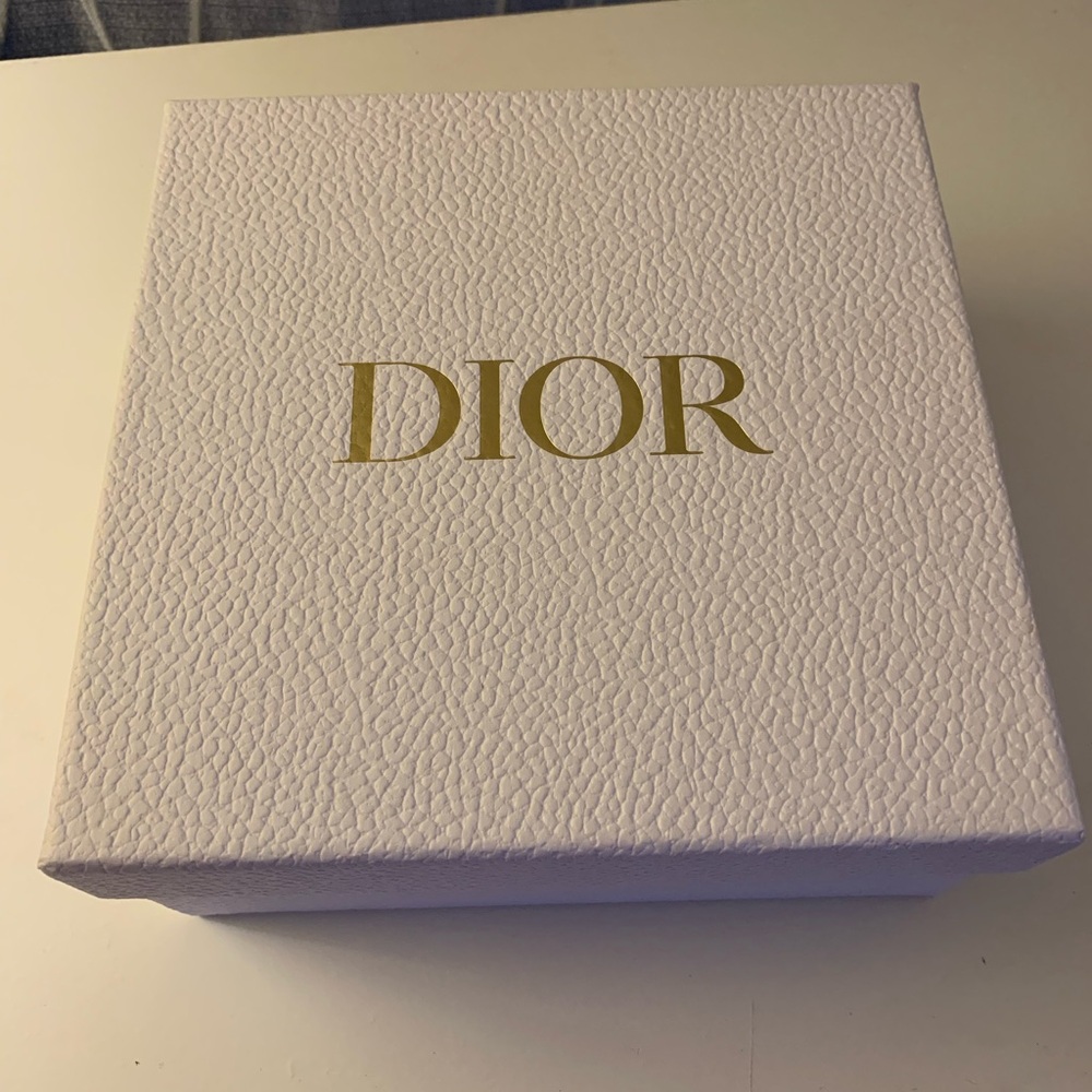 Dior Box with Gold Logo